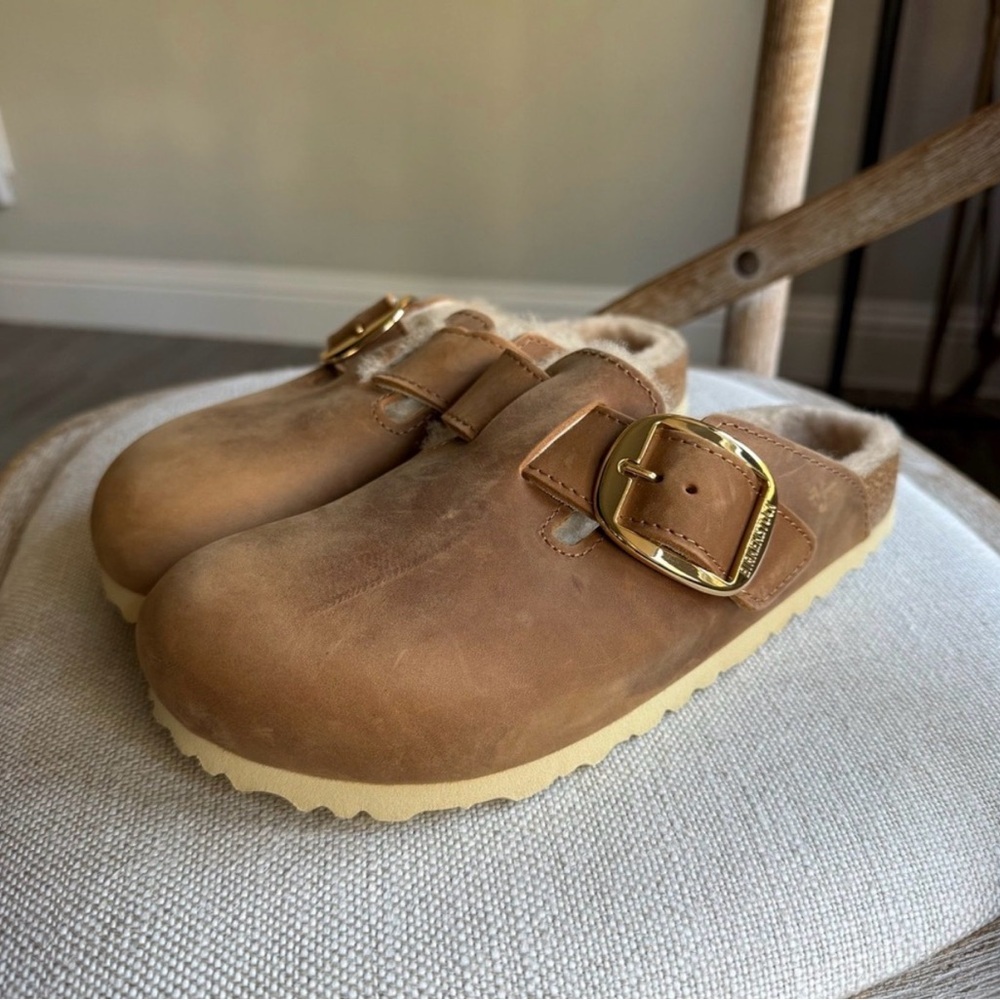 Women's Brown Suede Slip-On Shoes